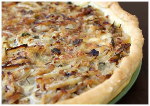 Cevennes onion savoury pie