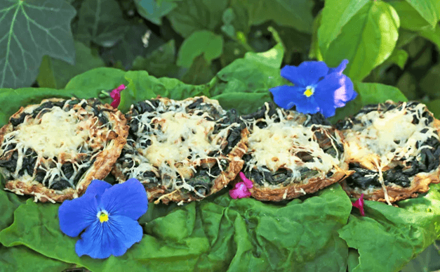 Spinach tartlets