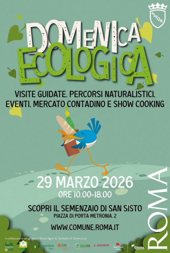 Locandina Domenica ecologica Roma