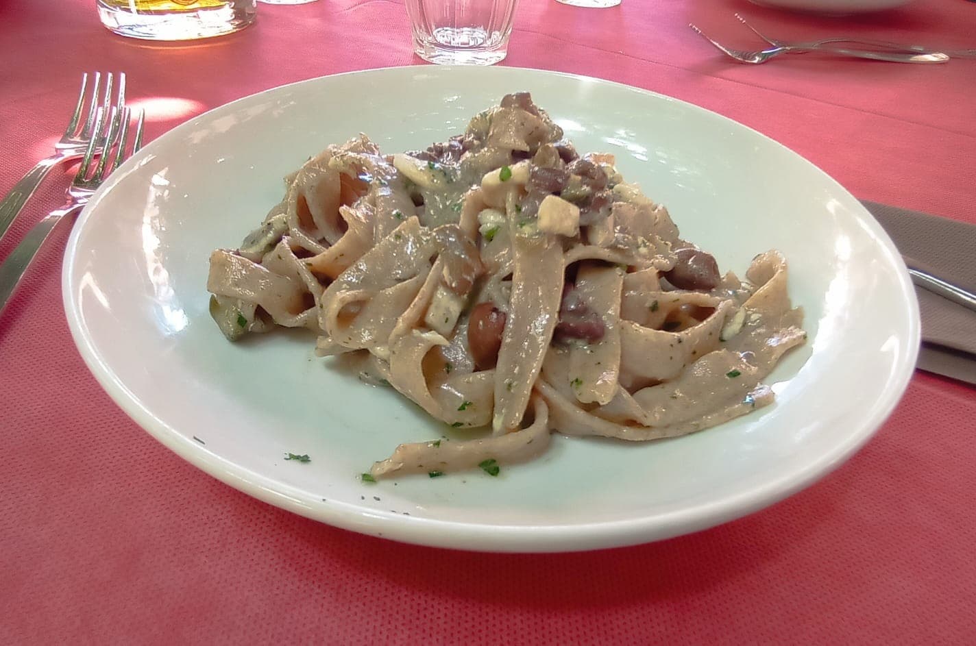 Fettuccine con farina integrale ai 7 cereali
