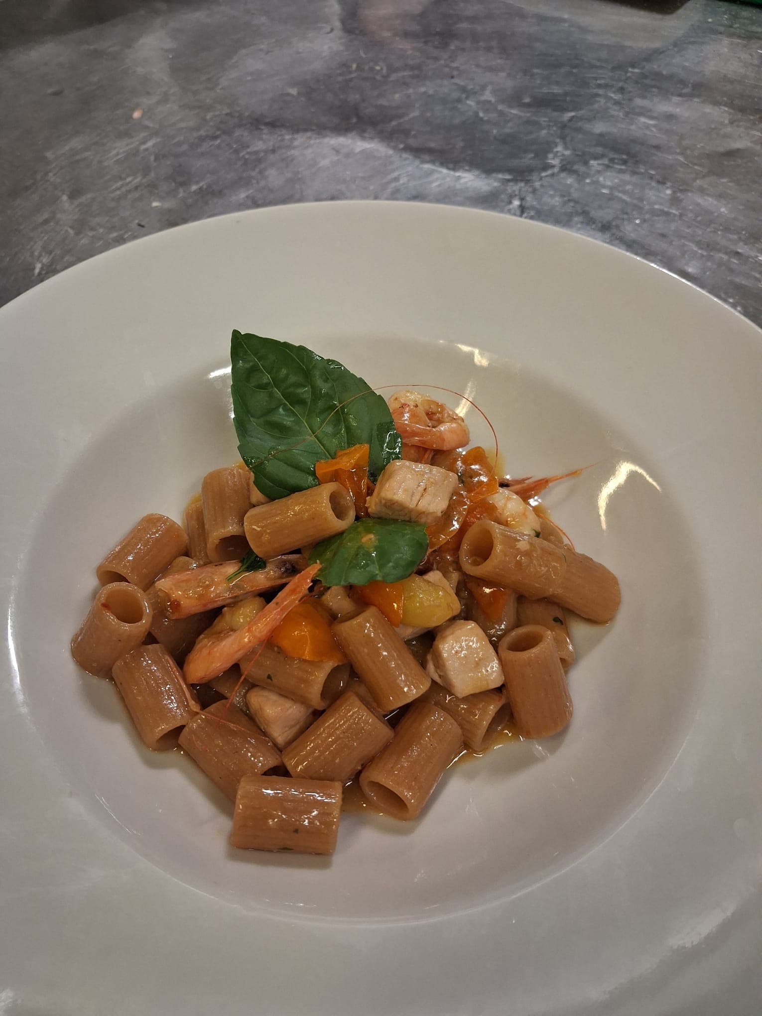 Profumo di mare di pasta integrale